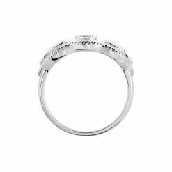 Histoire D'Or Bague Argent Blanc Boulonnaise Oxydes De Zirconium -Colliers Fantaisie Soldes FADFBZW1V9 view2