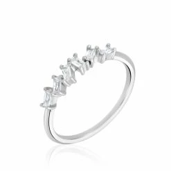 Histoire D'Or Bague Adonia Argent Blanc Oxyde De Zirconium