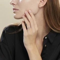 Histoire D'Or Bague Argent Blanc Carolus Oxydes De Zirconium 11 Histoire D'Or Bague Argent Blanc Carolus Oxydes De Zirconium -Colliers Fantaisie Soldes FADFBZW1WA model1