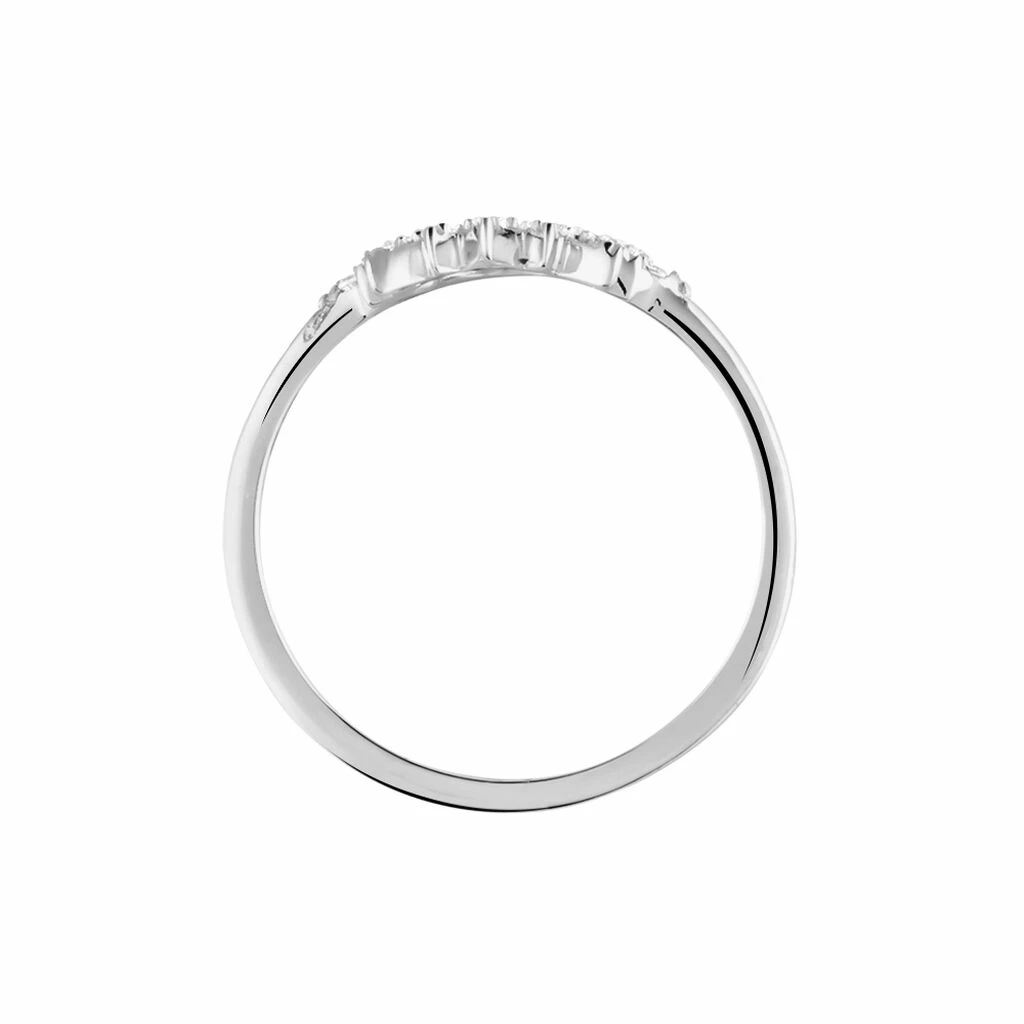 Histoire D'Or Bague Argent Blanc Carolus Oxydes De Zirconium 3 Histoire D'Or Bague Argent Blanc Carolus Oxydes De Zirconium – Image 3