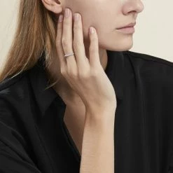 Histoire D'Or Bague Argent Blanc Clayton Oxydes De Zirconium -Colliers Fantaisie Soldes FADFBZW1WE model0