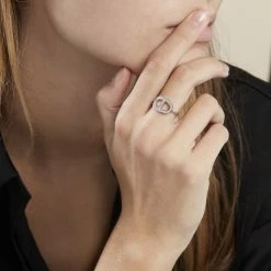 Histoire D'Or Bague Argent Blanc Caprina Oxydes De Zirconium -Colliers Fantaisie Soldes FADFBZW1WL model0