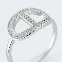 Histoire D'Or Bague Argent Blanc Caprina Oxydes De Zirconium -Colliers Fantaisie Soldes FADFBZW1WL view3