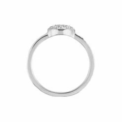 Histoire D'Or Bague Argent Blanc Cayley Oxydes De Zirconium -Colliers Fantaisie Soldes FADFBZW1WY view2