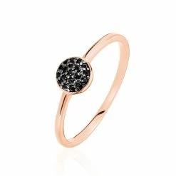 Histoire D'Or Bague Colline Argent Rose Oxyde De Zirconium