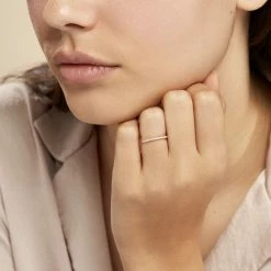 Histoire D'Or Bague Jaquelyn Argent Rose Oxyde De Zirconium 13 Histoire D'Or Bague Jaquelyn Argent Rose Oxyde De Zirconium -Colliers Fantaisie Soldes FADFRZW371 model1