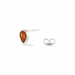 Histoire D'Or Boucles D'oreilles Argent Blanc Aleina Ambres -Colliers Fantaisie Soldes FAOFBIM178 view2