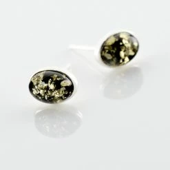 Histoire D'Or Boucles D'oreilles Puces Argent Blanc Anise Ambre -Colliers Fantaisie Soldes FAOFBIV107 view2