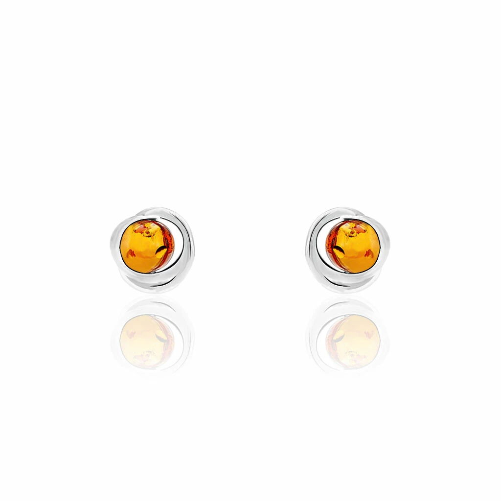 Histoire D'Or Boucles D'oreilles Argent Blanc Franjo Ambre 1 Histoire D'Or Boucles D'oreilles Argent Blanc Franjo Ambre
