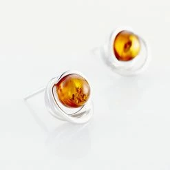 Histoire D'Or Boucles D'oreilles Argent Blanc Franjo Ambre 6 Histoire D'Or Boucles D'oreilles Argent Blanc Franjo Ambre -Colliers Fantaisie Soldes FAOFBIY176 view2