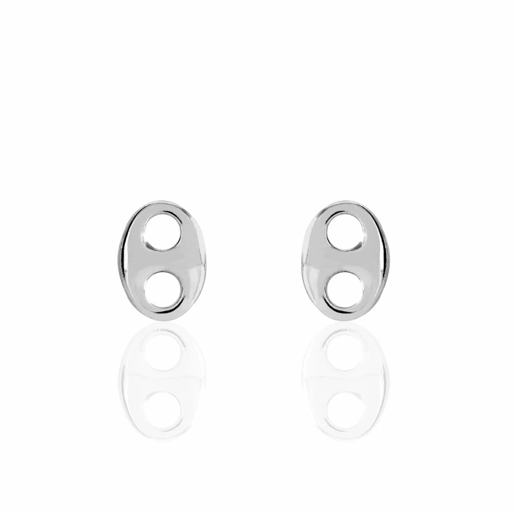 Histoire D'Or Boucles D'oreilles Puces Sherry Argent Blanc 1 Histoire D'Or Boucles D'oreilles Puces Sherry Argent Blanc