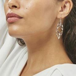 Histoire D'Or Boucles D'oreilles Pendantes Lisi Argent Blanc 7 Histoire D'Or Boucles D'oreilles Pendantes Lisi Argent Blanc -Colliers Fantaisie Soldes FAOFBW00BF model0