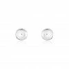 Histoire D'Or Boucles D'oreilles Puces Virgie Argent Blanc