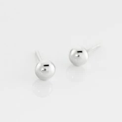 Histoire D'Or Boucles D'oreilles Puces Virgie Argent Blanc -Colliers Fantaisie Soldes FAOFBW00BM view2