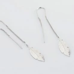 Histoire D'Or Boucles D'oreilles Pendantes Euriell Argent Blanc -Colliers Fantaisie Soldes FAOFBW00DD view2