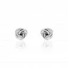 Histoire D'Or Boucles D'oreilles Puces Iloa Argent Blanc