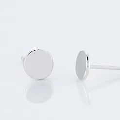 Histoire D'Or Boucles D'oreilles Puces Apoline Argent Blanc -Colliers Fantaisie Soldes FAOFBW00HB view2