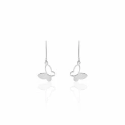 Histoire D'Or Boucles D'oreilles Pendantes Maria Argent Blanc
