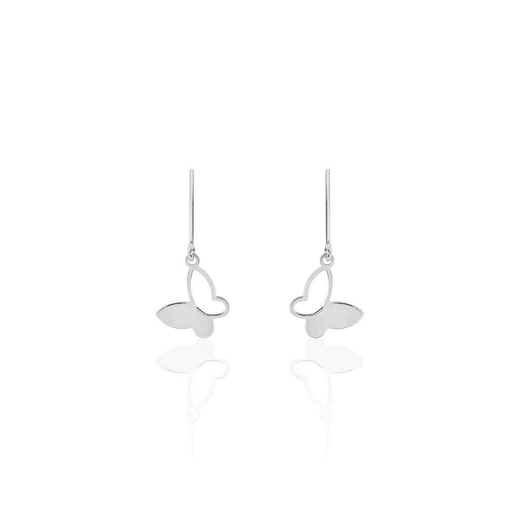 Histoire D'Or Boucles D'oreilles Pendantes Maria Argent Blanc 1 Histoire D'Or Boucles D'oreilles Pendantes Maria Argent Blanc