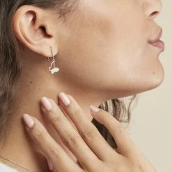 Histoire D'Or Boucles D'oreilles Pendantes Maria Argent Blanc 7 Histoire D'Or Boucles D'oreilles Pendantes Maria Argent Blanc -Colliers Fantaisie Soldes FAOFBW00MT model0