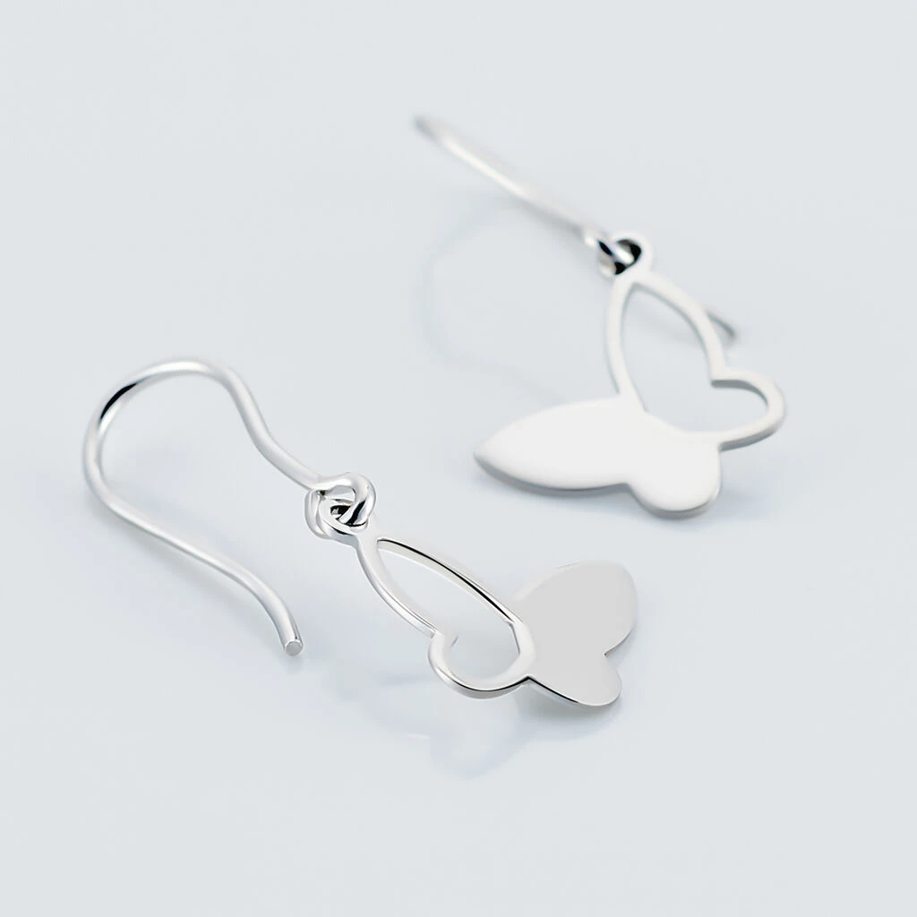 Histoire D'Or Boucles D'oreilles Pendantes Maria Argent Blanc 3 Histoire D'Or Boucles D'oreilles Pendantes Maria Argent Blanc – Image 3