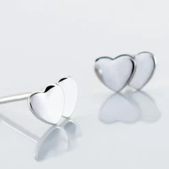 Histoire D'Or Boucles D'oreilles Puces Collinette Argent Blanc -Colliers Fantaisie Soldes FAOFBW00MV view2