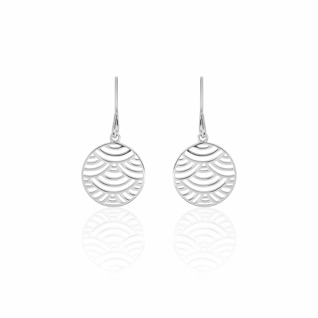 Histoire D'Or Boucles D'oreilles Pendantes Naelia Argent Blanc 1 Histoire D'Or Boucles D'oreilles Pendantes Naelia Argent Blanc