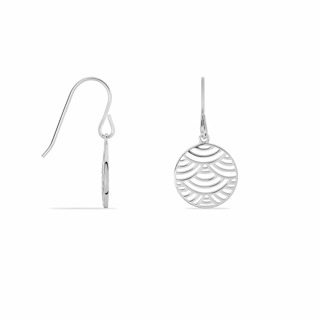 Histoire D'Or Boucles D'oreilles Pendantes Naelia Argent Blanc 2 Histoire D'Or Boucles D'oreilles Pendantes Naelia Argent Blanc – Image 2