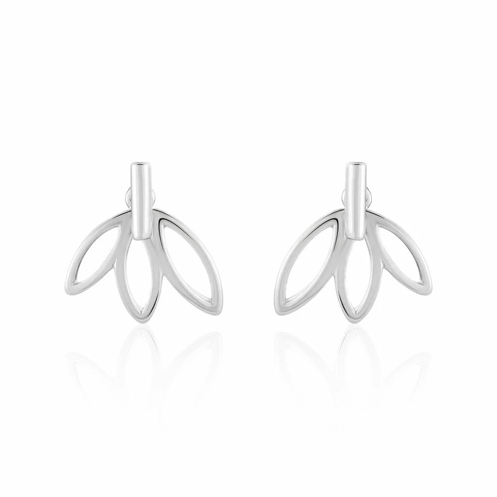 Histoire D'Or Bijoux D'oreilles Anjali Argent Blanc 1 Histoire D'Or Bijoux D'oreilles Anjali Argent Blanc