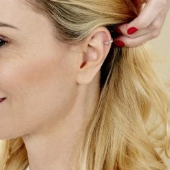 Histoire D'Or Bague D'oreille Unitaire Argent Gin -Colliers Fantaisie Soldes FAOFBW012W model0