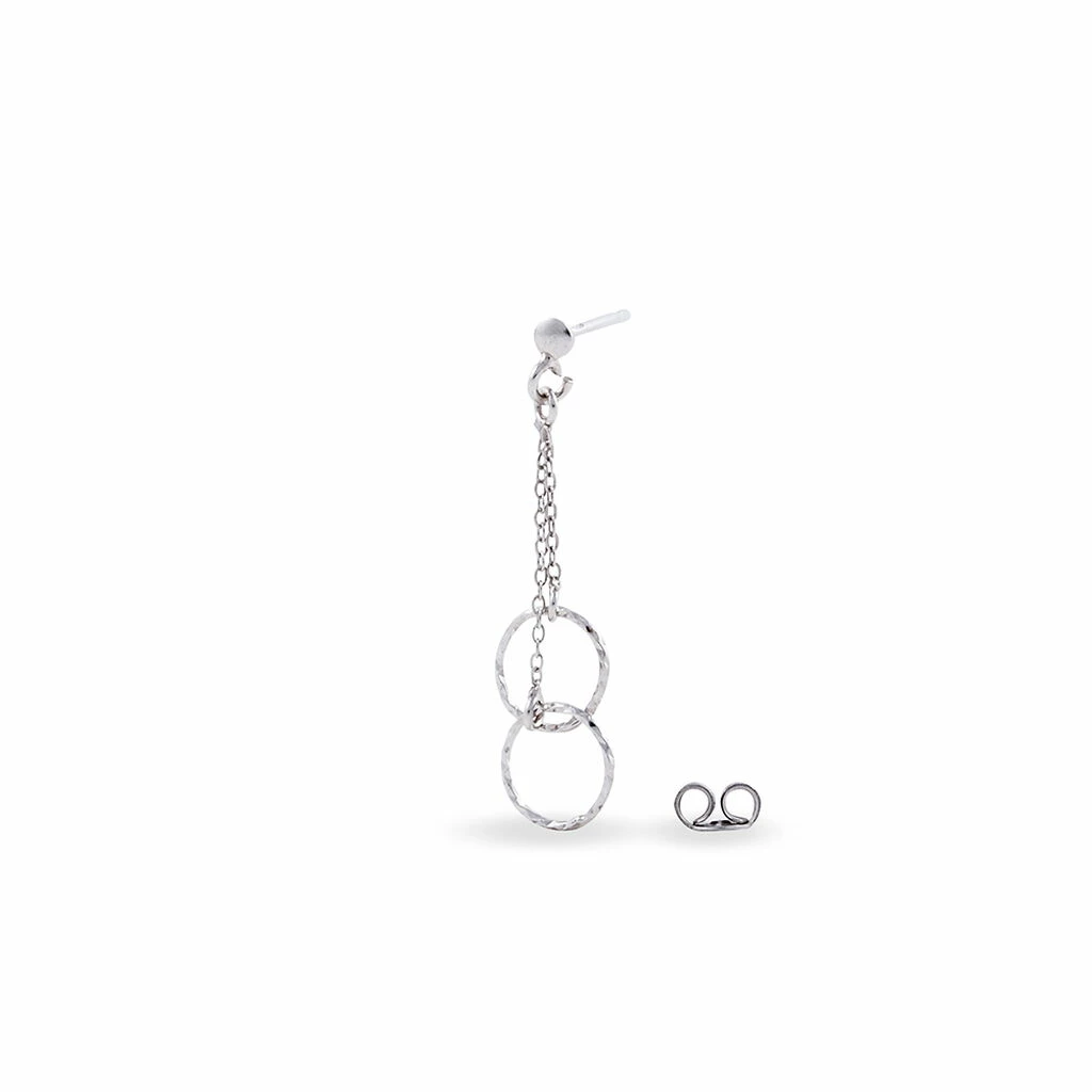 Histoire D'Or Boucles D'oreilles Pendantes Noemia Argent Blanc 3 Histoire D'Or Boucles D'oreilles Pendantes Noemia Argent Blanc – Image 3