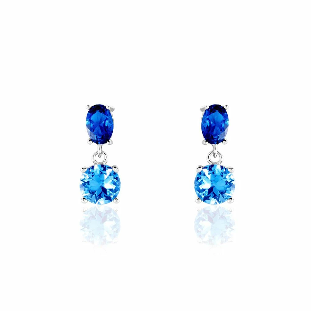 Histoire D'Or Boucles D'oreilles Pendantes Argent Blanc Brenna Oxydes De Zirconium 1 Histoire D'Or Boucles D'oreilles Pendantes Argent Blanc Brenna Oxydes De Zirconium