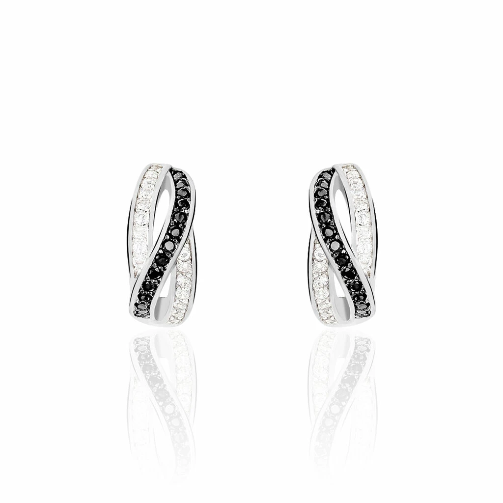 Histoire D'Or Boucles D'oreilles Puces Bethany Argent Blanc Oxyde De Zirconium 1 Histoire D'Or Boucles D'oreilles Puces Bethany Argent Blanc Oxyde De Zirconium