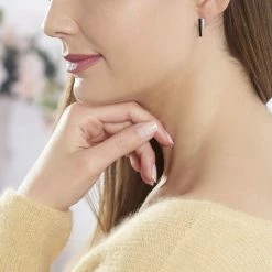 Histoire D'Or Boucles D'oreilles Pendantes Elianna Argent Blanc Oxyde De Zirconium 7 Histoire D'Or Boucles D'oreilles Pendantes Elianna Argent Blanc Oxyde De Zirconium -Colliers Fantaisie Soldes FAOFBZD291 model0