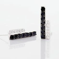 Histoire D'Or Boucles D'oreilles Pendantes Elianna Argent Blanc Oxyde De Zirconium 6 Histoire D'Or Boucles D'oreilles Pendantes Elianna Argent Blanc Oxyde De Zirconium -Colliers Fantaisie Soldes FAOFBZD291 view2