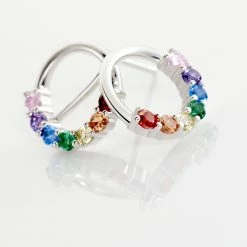 Histoire D'Or Boucles D'oreilles Puces Argent Blanc Giustino Oxydes De Zirconium 6 Histoire D'Or Boucles D'oreilles Puces Argent Blanc Giustino Oxydes De Zirconium -Colliers Fantaisie Soldes FAOFBZI148 view2