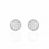 Histoire D'Or Boucles D'oreilles Puces Yesim Argent Blanc Oxyde De Zirconium