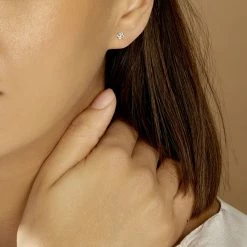 Histoire D'Or Boucles D'oreilles Puces Laena Argent Blanc Oxyde De Zirconium 8 Histoire D'Or Boucles D'oreilles Puces Laena Argent Blanc Oxyde De Zirconium -Colliers Fantaisie Soldes FAOFBZW0JF model0