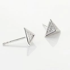 Histoire D'Or Boucles D'oreilles Puces Cleofa Argent Blanc Oxyde De Zirconium 6 Histoire D'Or Boucles D'oreilles Puces Cleofa Argent Blanc Oxyde De Zirconium -Colliers Fantaisie Soldes FAOFBZW0JU view2