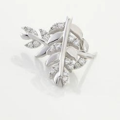 Histoire D'Or Boucles D'oreilles Puces Jade Argent Blanc Oxyde De Zirconium -Colliers Fantaisie Soldes FAOFBZW0O3 view2