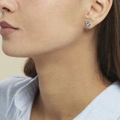 Histoire D'Or Boucles D'oreilles Puces Glorya Argent Blanc Oxyde De Zirconium 7 Histoire D'Or Boucles D'oreilles Puces Glorya Argent Blanc Oxyde De Zirconium -Colliers Fantaisie Soldes FAOFBZW0PL model0