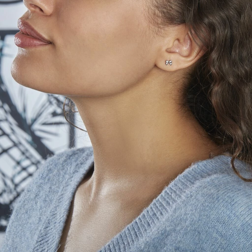Histoire D'Or Boucles D'oreilles Puces Carlito Argent Oxyde 3 Histoire D'Or Boucles D'oreilles Puces Carlito Argent Oxyde – Image 3