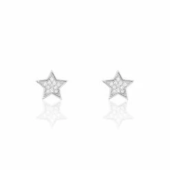 Histoire D'Or Boucles D'oreilles Puces Mechthil Argent Oxyde De Zirconium