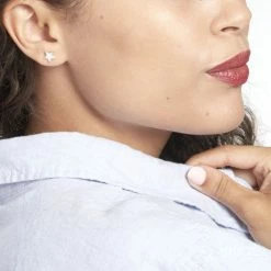 Histoire D'Or Boucles D'oreilles Puces Mechthil Argent Oxyde De Zirconium -Colliers Fantaisie Soldes FAOFBZW1QW model0