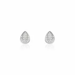 Histoire D'Or Boucles D'oreilles Puces Laouenan Argent Oxyde De Zirconium