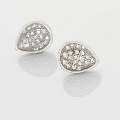 Histoire D'Or Boucles D'oreilles Puces Laouenan Argent Oxyde De Zirconium -Colliers Fantaisie Soldes FAOFBZW1R2 view2