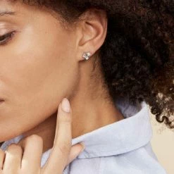 Histoire D'Or Boucles D'oreilles Puces Argent Duredle Oxydes De Zirconium 8 Histoire D'Or Boucles D'oreilles Puces Argent Duredle Oxydes De Zirconium -Colliers Fantaisie Soldes FAOFBZW1U3 model0