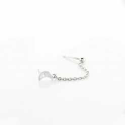 Histoire D'Or Bijou D'oreille Unitaire Argent Remigio 5 Histoire D'Or Bijou D'oreille Unitaire Argent Remigio -Colliers Fantaisie Soldes FAOFBZW1U7 view2