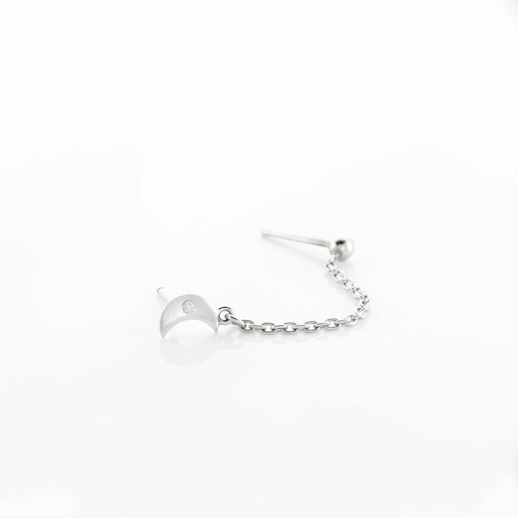 Histoire D'Or Bijou D'oreille Unitaire Argent Remigio 3 Histoire D'Or Bijou D'oreille Unitaire Argent Remigio – Image 3