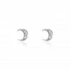 Histoire D'Or Boucles D'oreilles Puces Argent Blanc Lehrd Oxydes De Zirconium